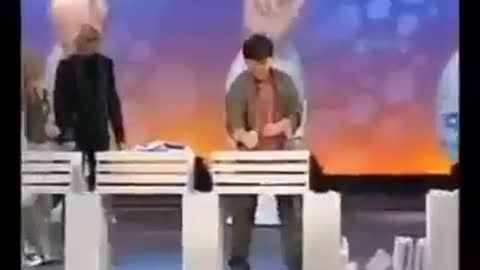 Jackie Chan breaks 12 bricks with an egg in his hand, without breaking the egg! Real or fake_ 🤔