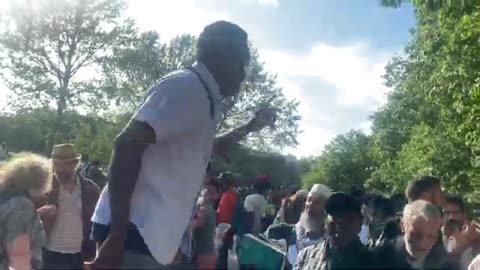 A Hilarious Video! Lamin Vs A Chanting Christian Preacher At London Speakers Cor