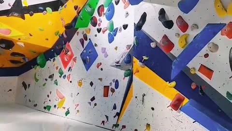 indoor rock climbing