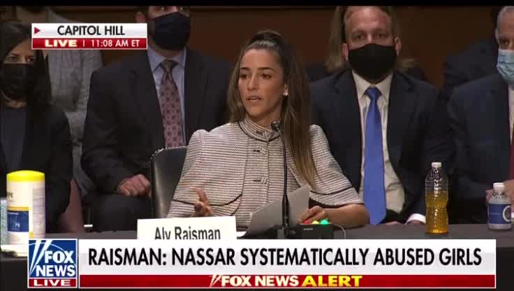 Aly Raisman - 6 YEARS OF ABUSE Gymnasts testify on FBI's sex abuse investigation Larry Nassar