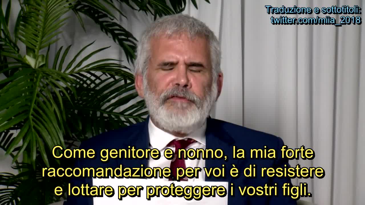 Dr. Robert Malone "Prima di far inoculare vostro figlio - una decisione irreversibile -" SUB ITA