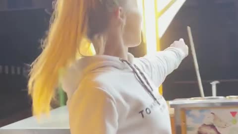 Dance video Beautiful girl dancing