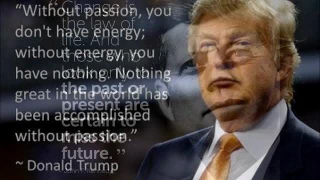 John F Kennedy Tells America Trump If Not Know When