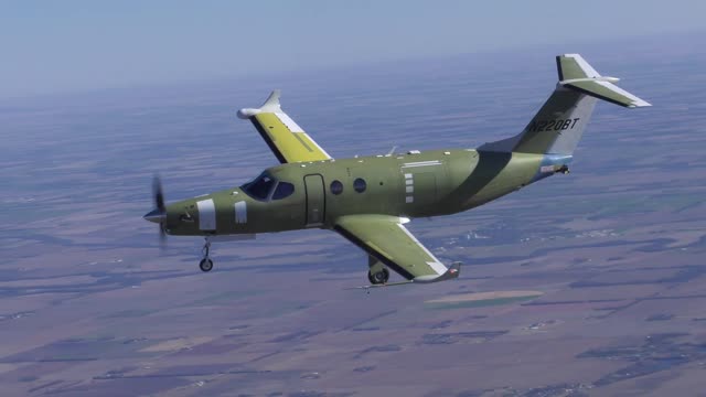 Beechcraft Denali Aces First Flight