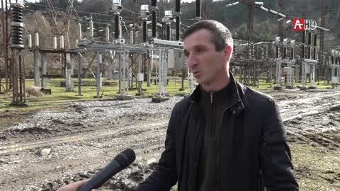 Работы на ПС Сухуми-1