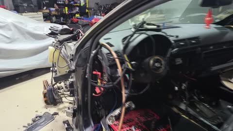 Gutting the B6 for its motor