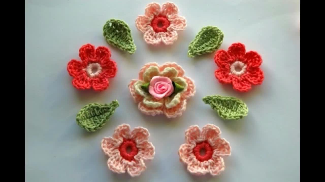 112 Beautiful crochet flower craft ideas