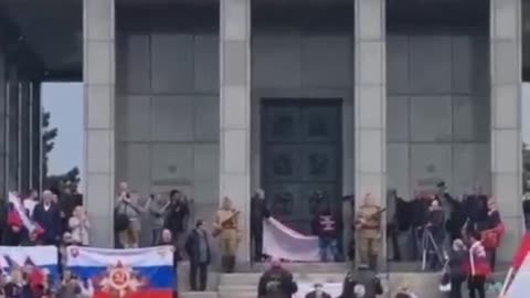 Nesmrtelný pluk v Bratislavě na Slavíně 8. května