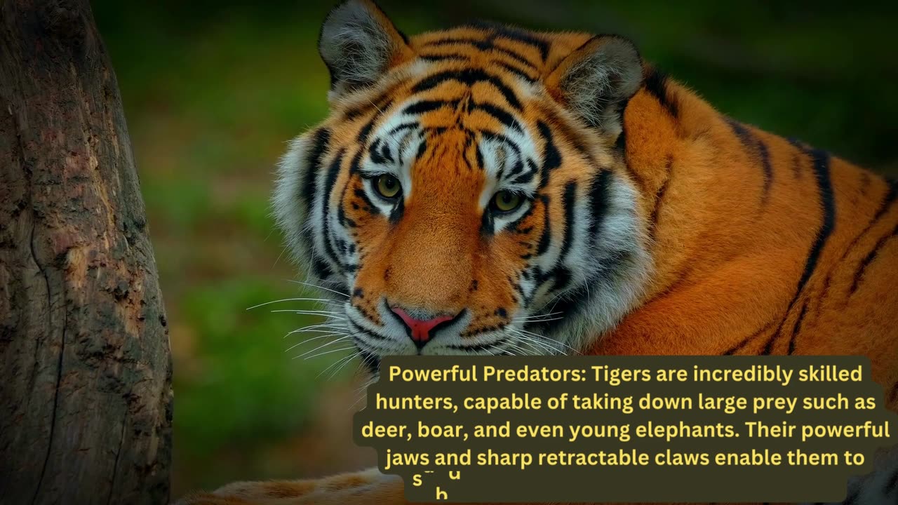 real facts about tigers