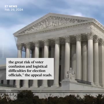 Trump Appeals Illinois Disqualification