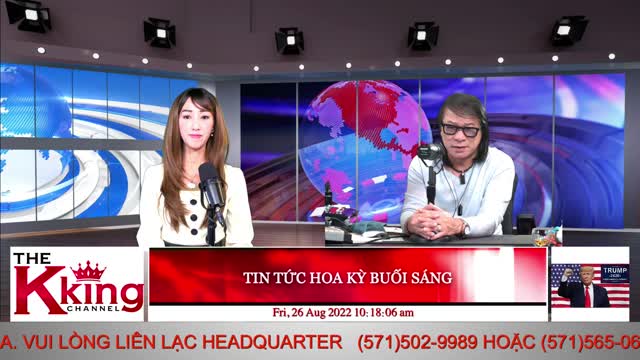 TIN TỨC HOA KỲ BUỔI SÁNG - 08/26/2022 - The KING Channel