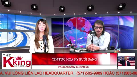 TIN TỨC HOA KỲ BUỔI SÁNG - 08/26/2022 - The KING Channel