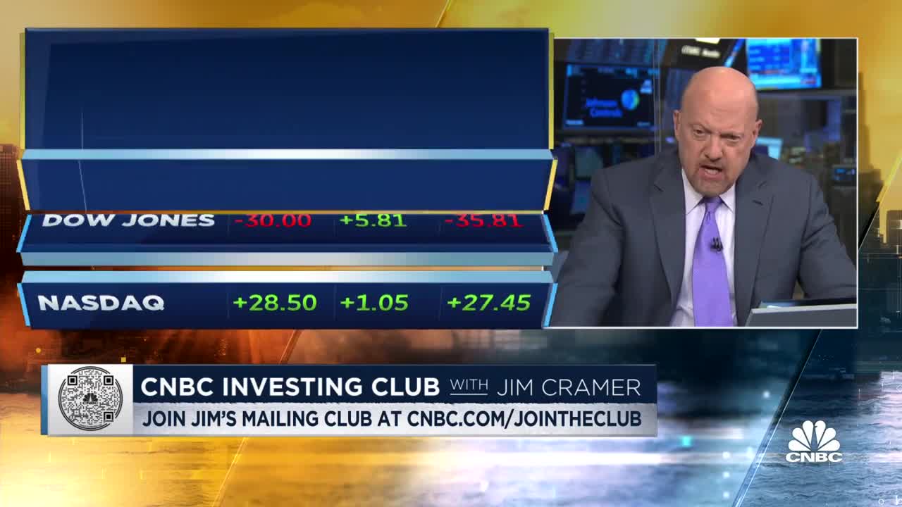 Jim Cramer says there's some 'really uninformed' market selling going on