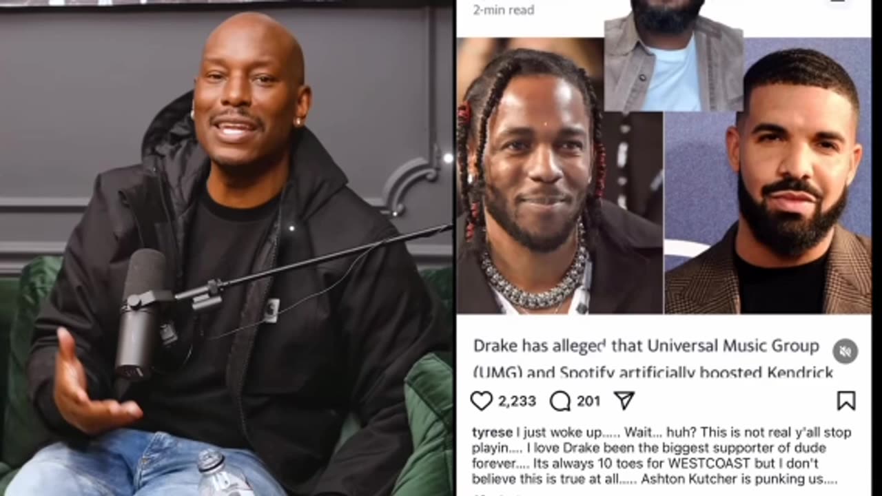 Meek Mill, Tyrese, Funk Flex RESPOND To DRAKE SUEING UMG MUSIC DEFAMATION & VIEW BOT LAWSUIT