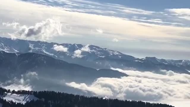 Above the clouds