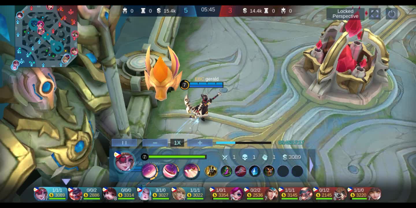 Mobile legend Ruby gameplay...