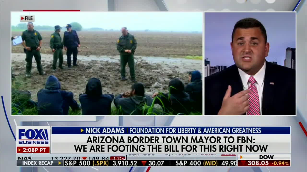 Nick Adams Joins Fox Business to Discuss the Biden Border Crisis