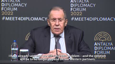 🔺Russia's Foreign Minister Sergei Lavrov on the question: "What is Russia's oil policy in Europe?"