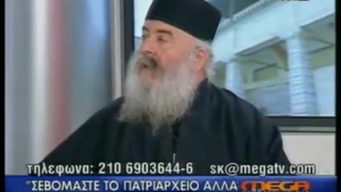 Ο μαϊμού γέροντας Μεθόδιος της Εσφιγμένου λέει ψέματα .