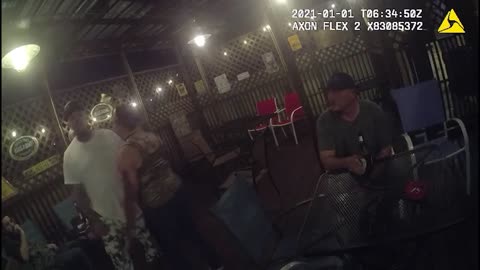 Drunken Idiot Suspect Reaches Into Waistband & Gets Tased at The Bulldog Pub in Volusia