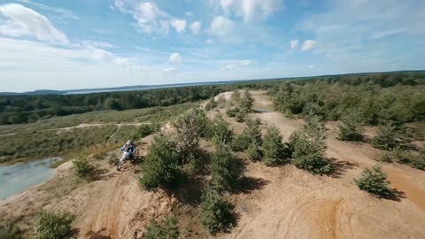 motorcycles and nature ,fun