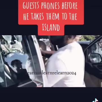 Diddy Collecting Guests Phones Before He Takes Them To The Island