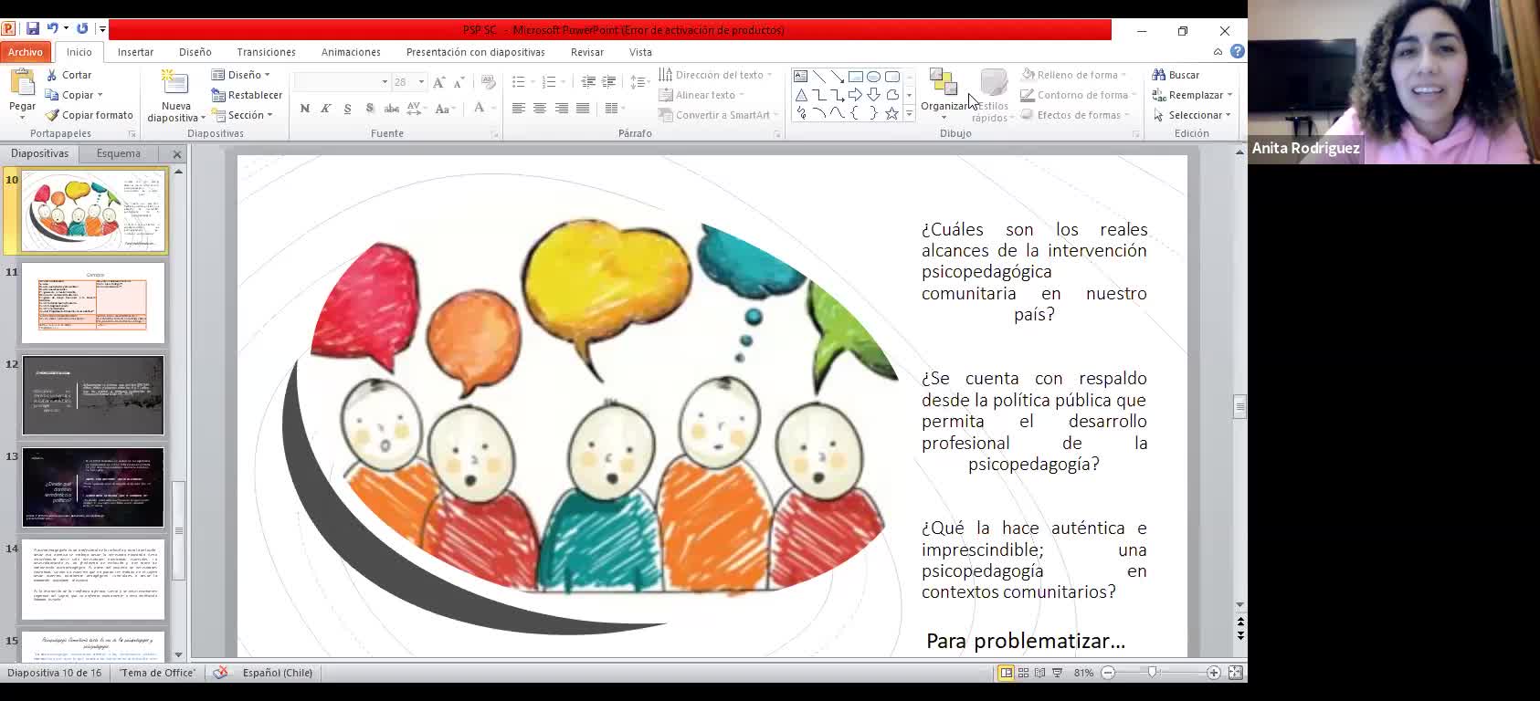 CONVERSATORIO SOLIDARIO