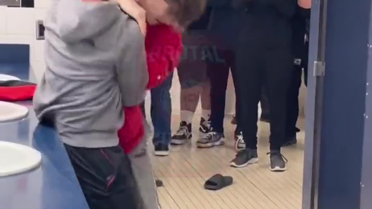 American boys fights for bulling him in school / follow for more