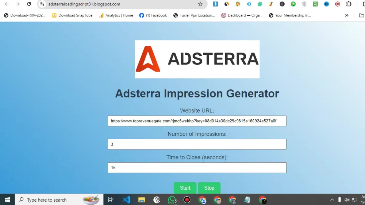 😱 Adsterra Loading Script _ 🤑 Make $20 Daily with Adsterra _ Adsterra Loading Method