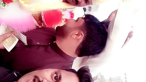 My brother wadding enjoy friends