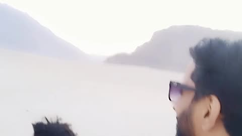 Outing in Cold Desert with Friends