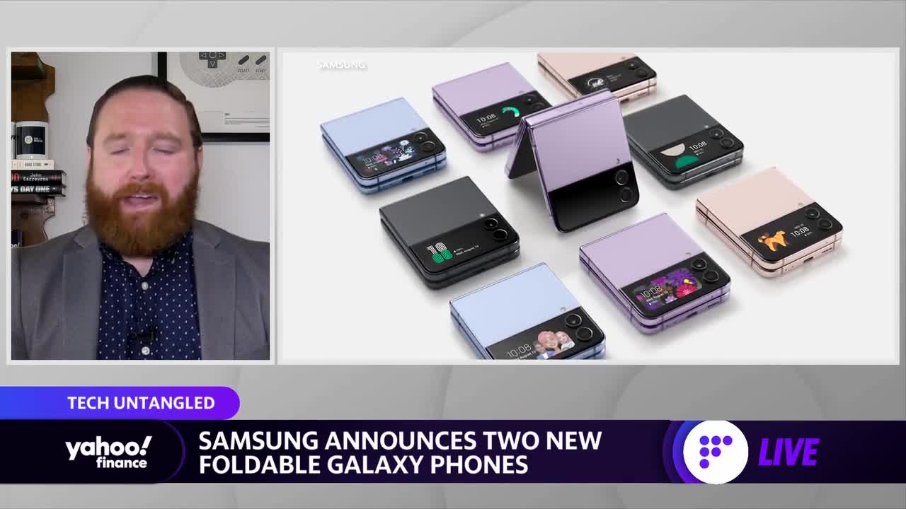 Samsung announces two new foldable smartphones