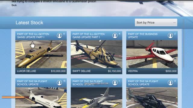 I bought the airport at gta v