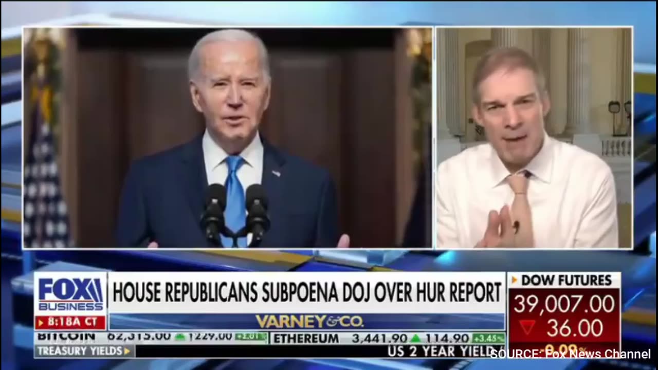 WATCH: Jim Jordan Drops MAJOR Update On Hunter Biden Investigation