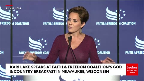 Kari Lake Speaks To Faith Event Adjacent To RNC