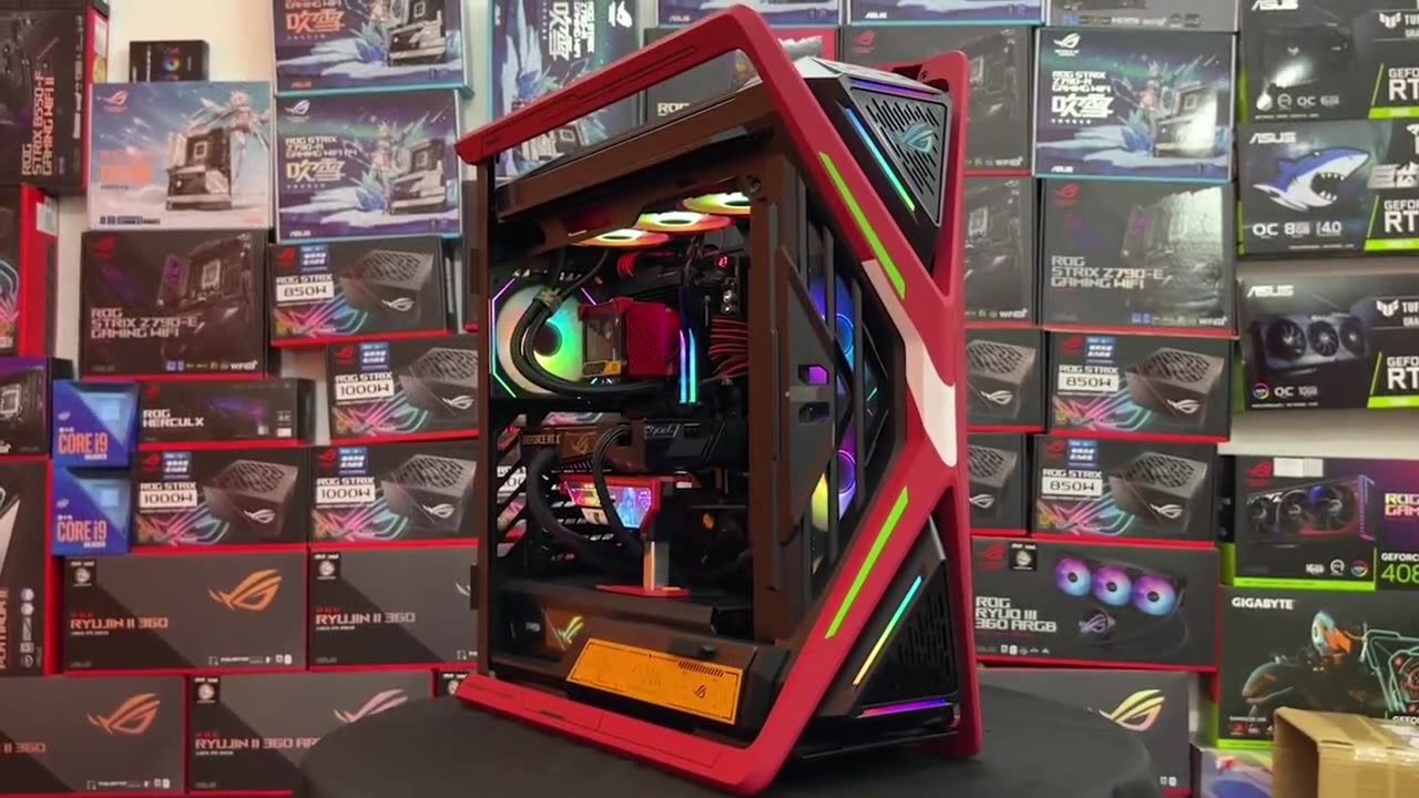 EVA Theme Gaming PC Build