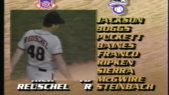 Le match des Étoiles du Baseball de 1989