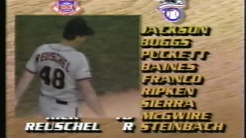 Le match des Étoiles du Baseball de 1989