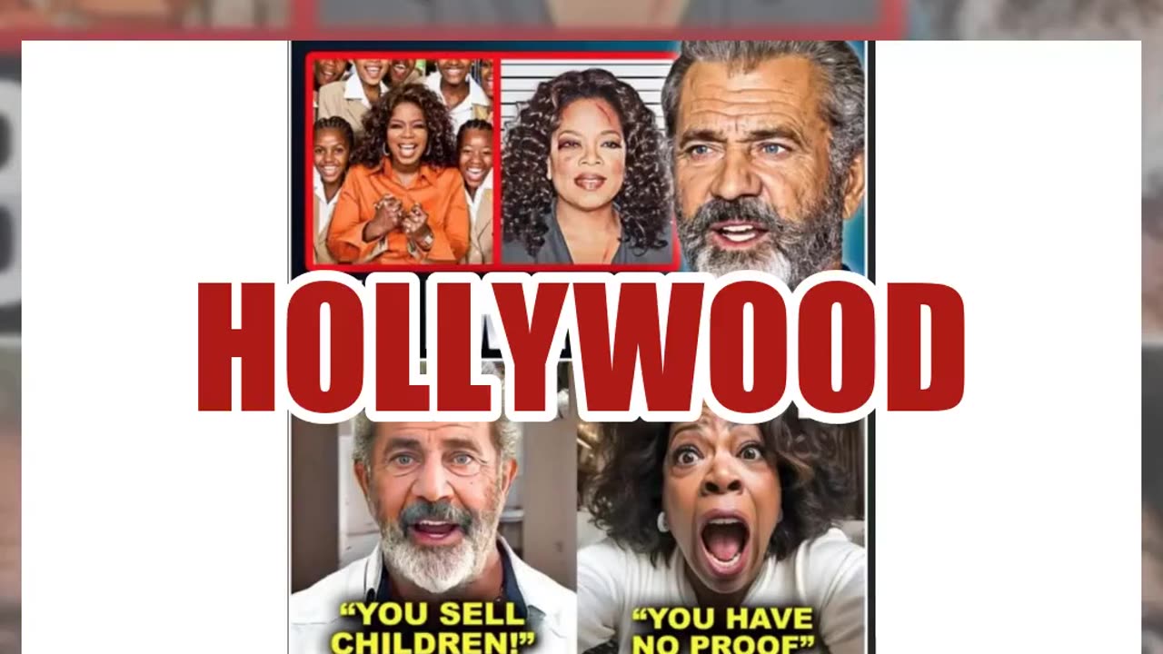 Fact Check: Mel Gibson Did NOT Accuse Oprah Winfrey Of Selling Children