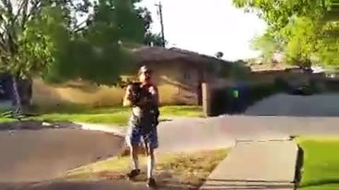 Man abuses dog, arrest made