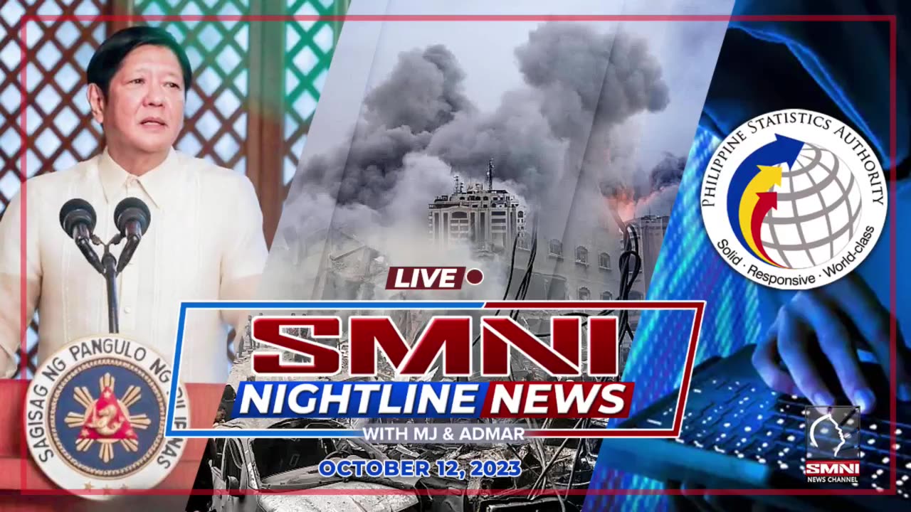 SMNI Nightline News with Admar Vilando & MJ Mondejar | October 12, 2023