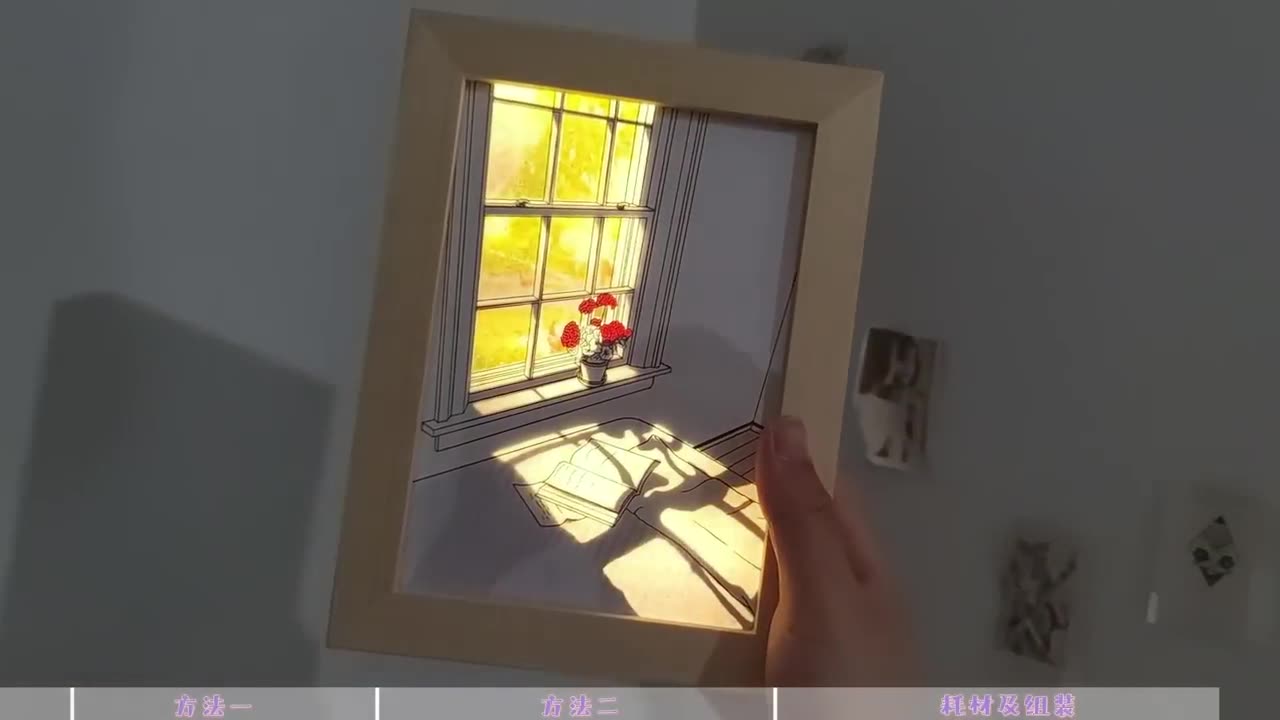 This Picture Frame Transformed with LED Lights Will Blow Your Mind! The Ultimate Home Decor Hack