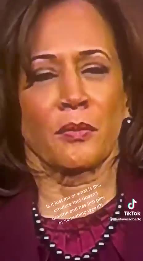 FAKE KAMALA HARRIS' MASK IS HAVING A HARD TIME