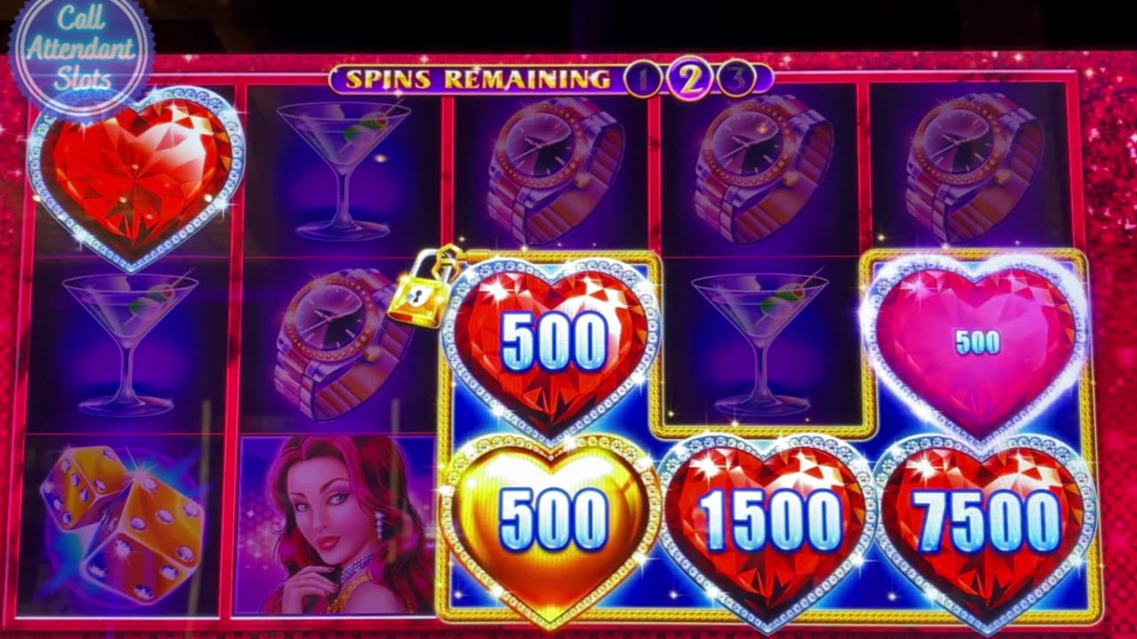 Bonus Lock it Link Diamond Slot Machine!!