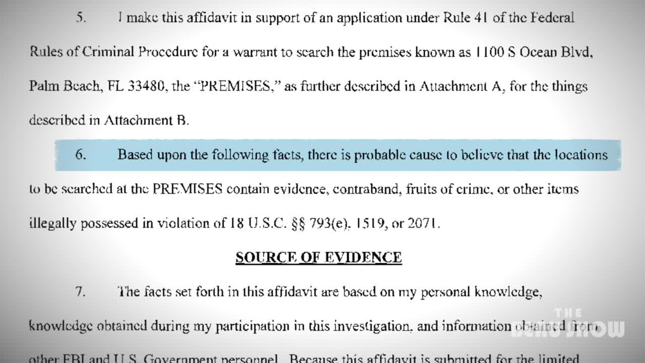 The Trump Affidavit Revealed | The Beau Show