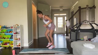 19 min bodyweight cardio burn