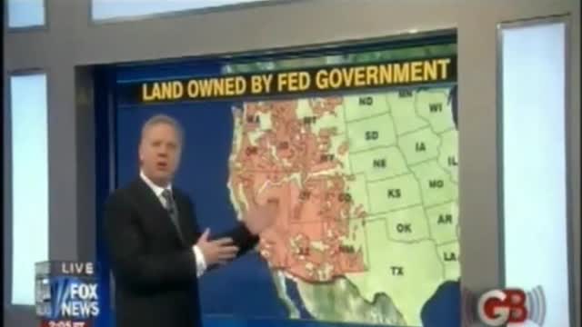 Glenn Beck Shows Map of Federal Land Grabs to Stop Energy Development