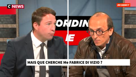 En plein direct sur CNews, Fabrice Di Vizio recadre un député LREM