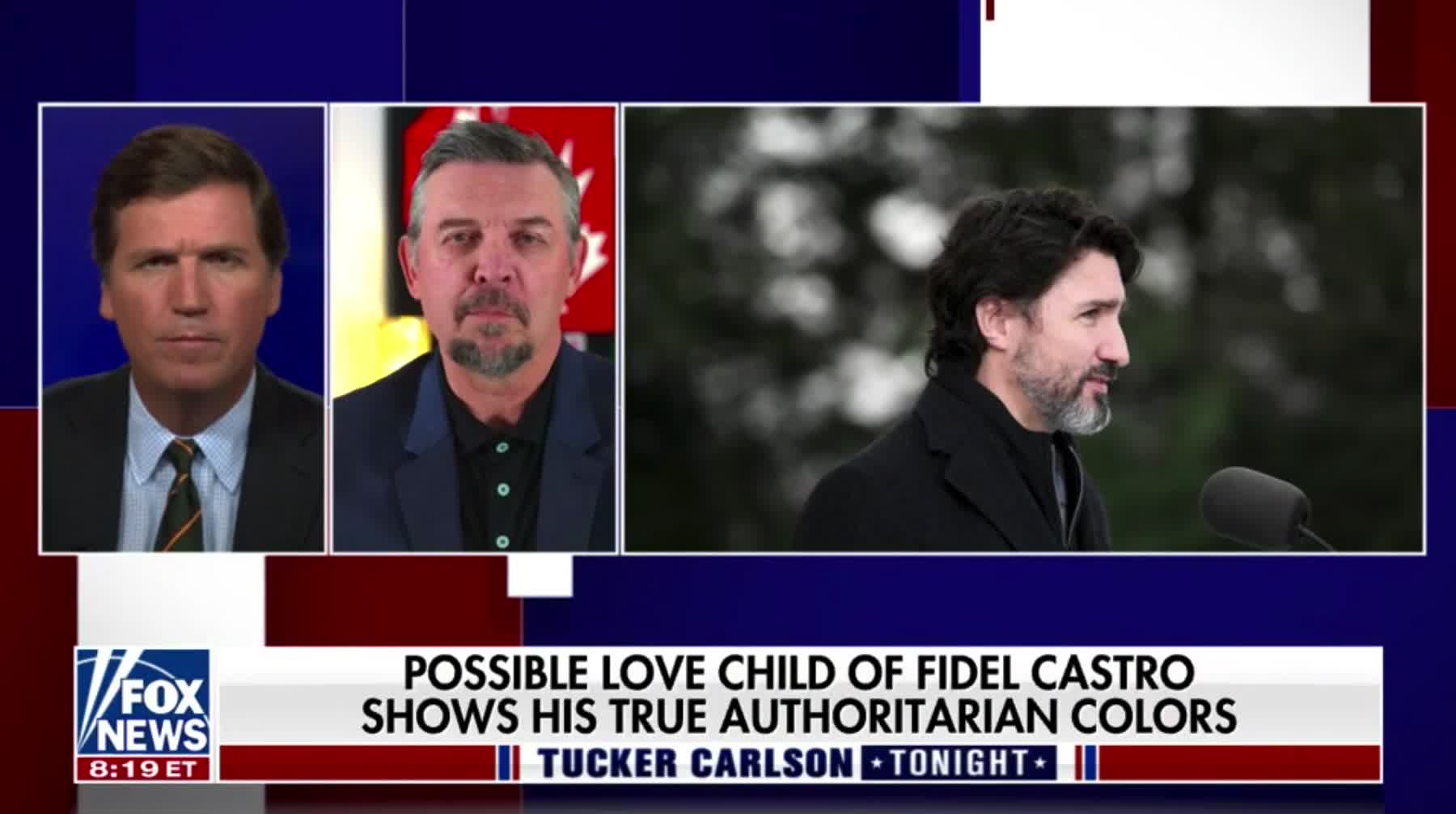 Theo Fleury tells Tucker Carlson about creeping authoritarianism in Canada