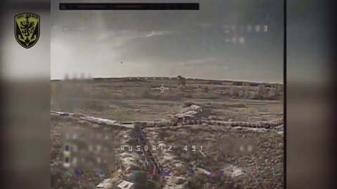 Marines published a video report on the destruction of personnel of the Russian